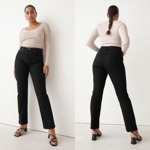 & Other Stories The Favourite Cut Jeans Organic Cotton Size 26